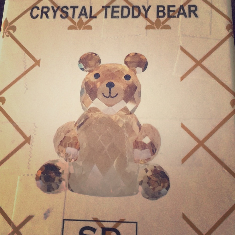 Glass 3D bear Brand new